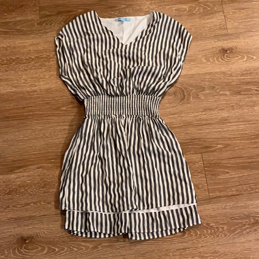 She + Sky striped dress